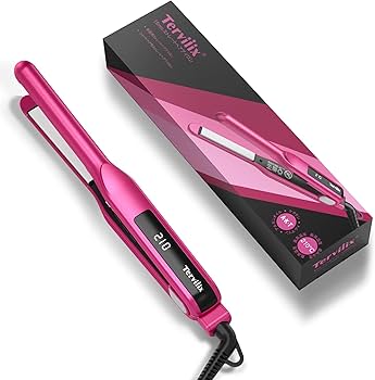 Amazon | Terviiix 前髪用ヘアアイロン 15mmストレートアイロン 10秒の