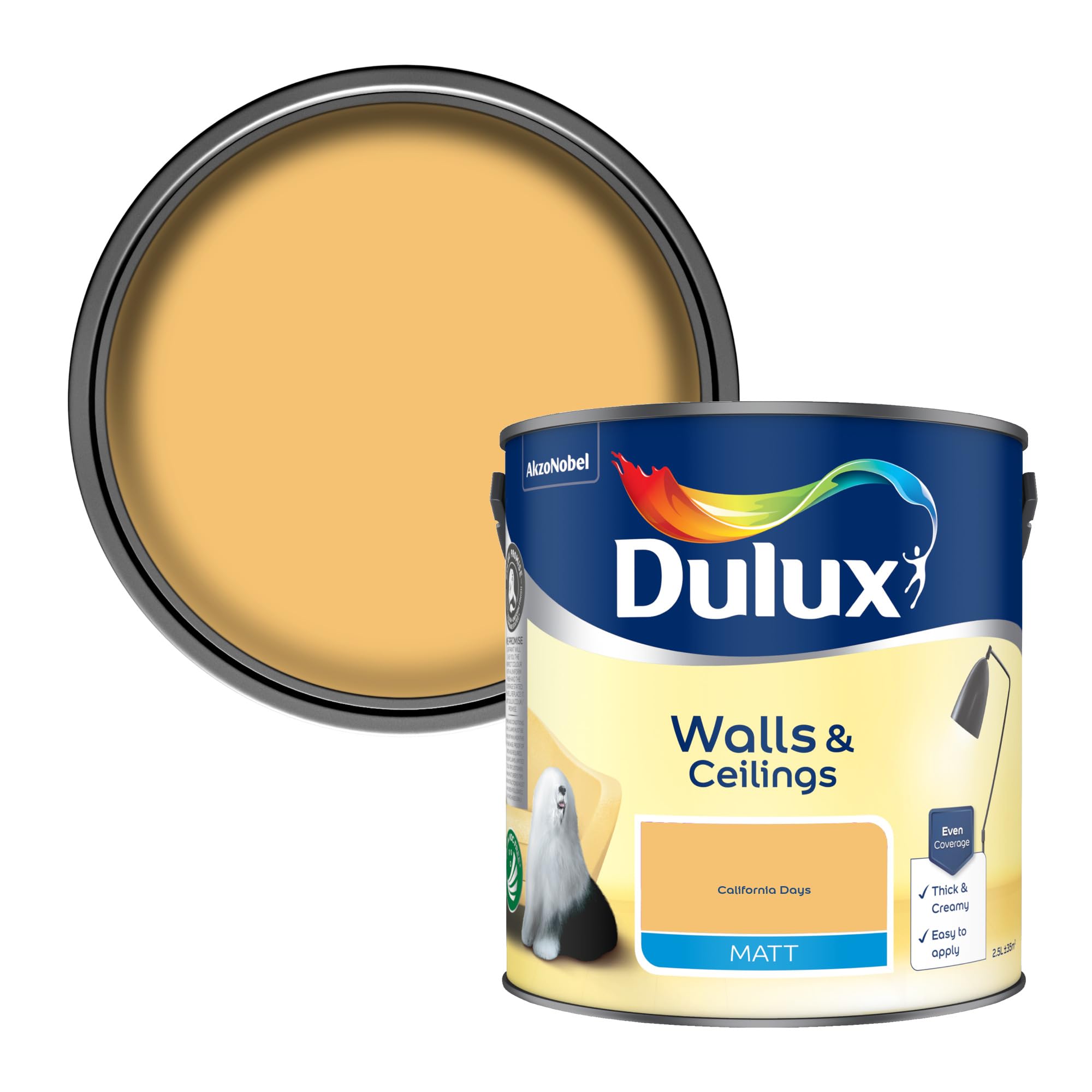 Dulux Matt California Days 2.5L