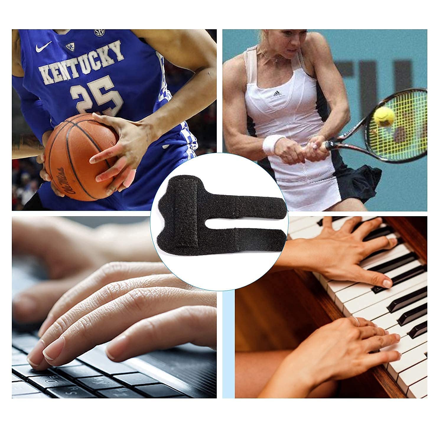 LASSUMMER Finger Splint , Trigger Finger Splints,Thumb Splint, Finger Brace , Finger Splints Middle Finger,Ring Finger, Hand Brace : Health & Household