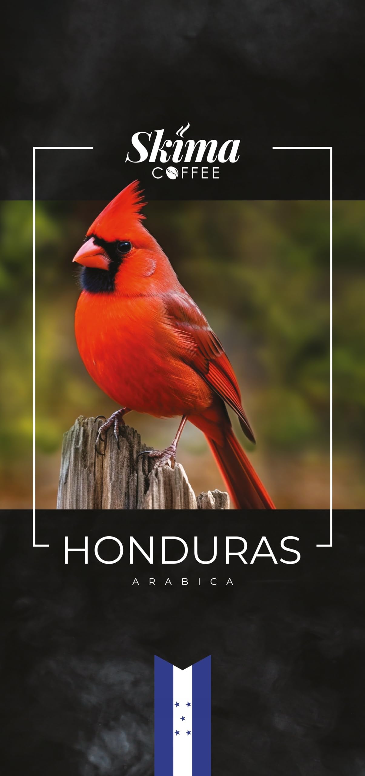SkimaCoffee Café en grano 2 x 1 kg HONDURAS 100% Arábica recién tostado