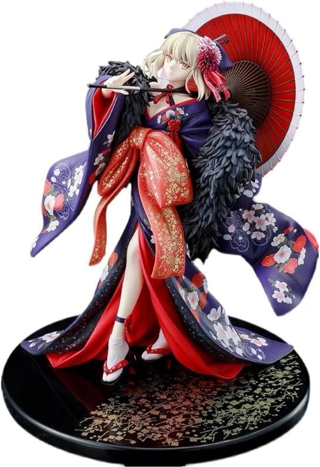 Amazon.co.jp: Night of Fate Kimono Alter Saber Figure - 1/7