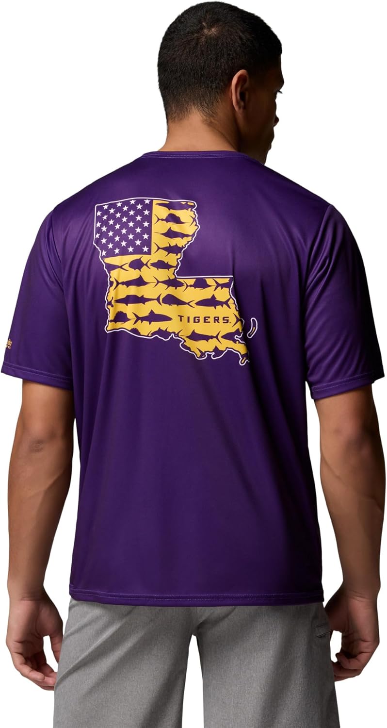 Columbia Men's Collegiate Terminal Tackle SS Shirt