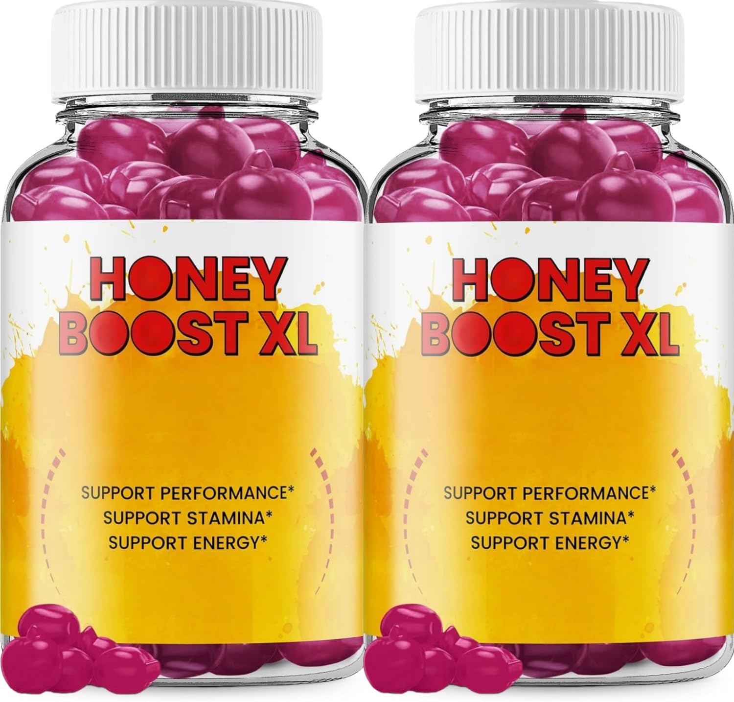 Caramelle energetiche: supporto con ingredienti naturali, aumentano la tua energia e resistenza, formato gommoso comodo e delizioso,2pcs