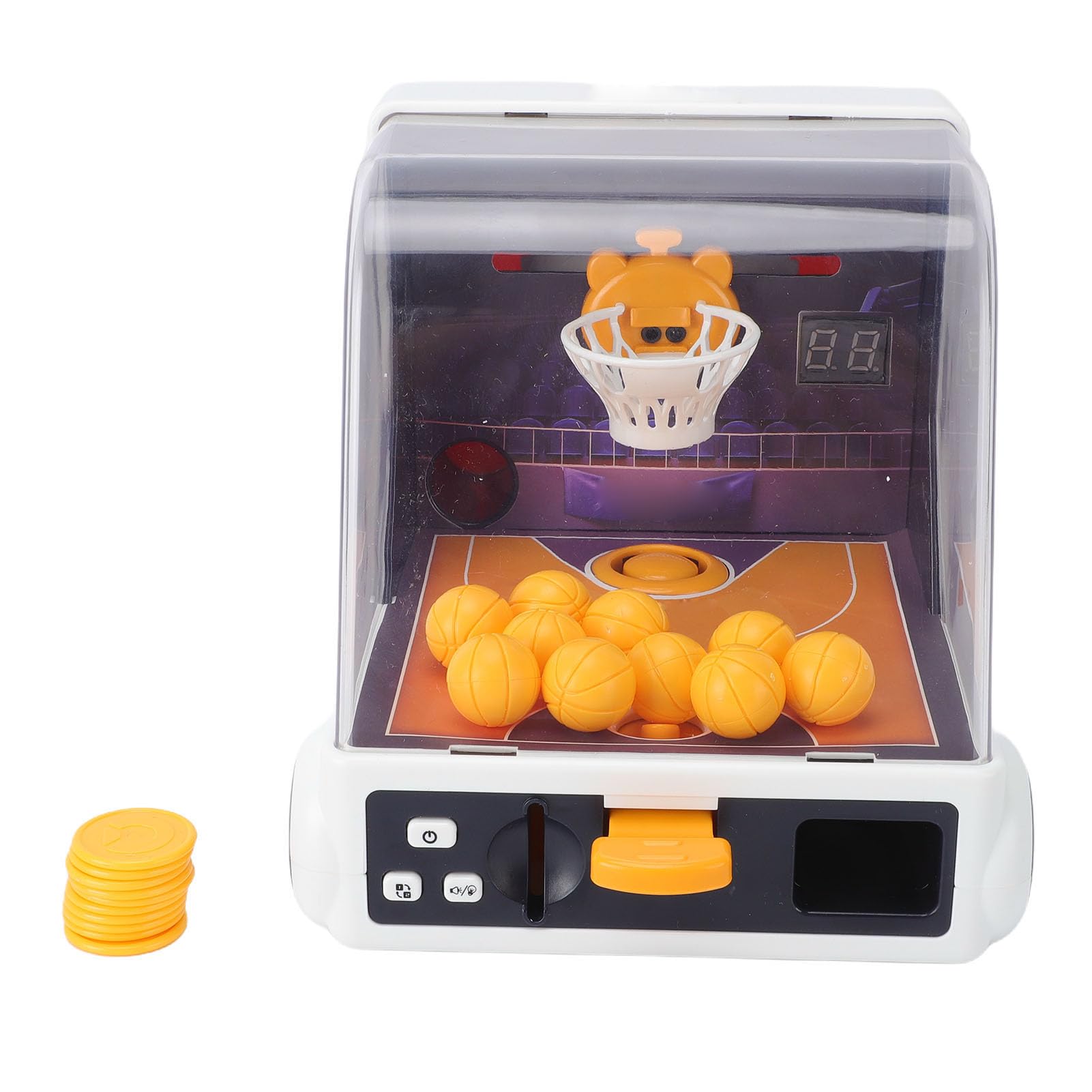 Cryfokt Automatic Scoring Tabletop Basketball Game Toy
