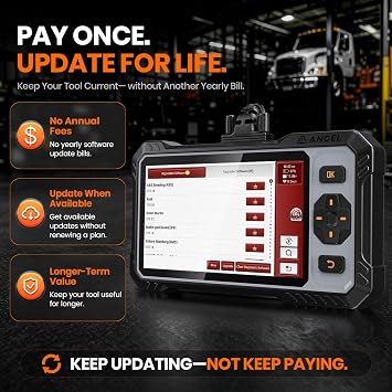 ANCEL FX6100 Bidirectional Scan Tool, Full System OBD2 Scanner& 15+ Reset
