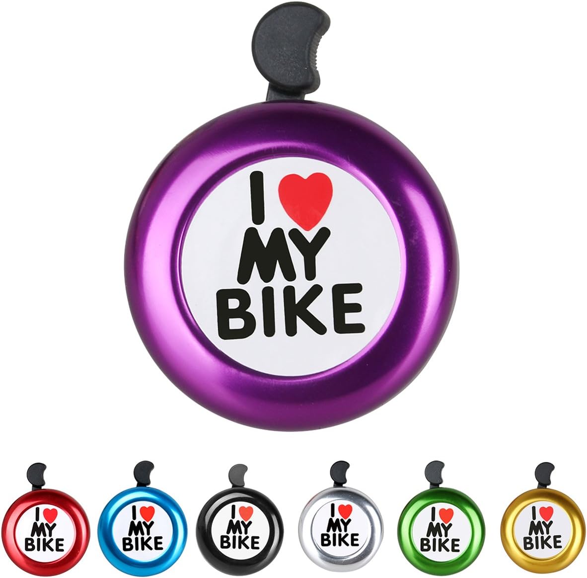 DUNCHATYI Like My Bike Bell - Bicycle Bell - Loud Aluminum Bike Horn Ring Mini Bike Accessories for Adults Men Women Kids Girls Boys Bikes