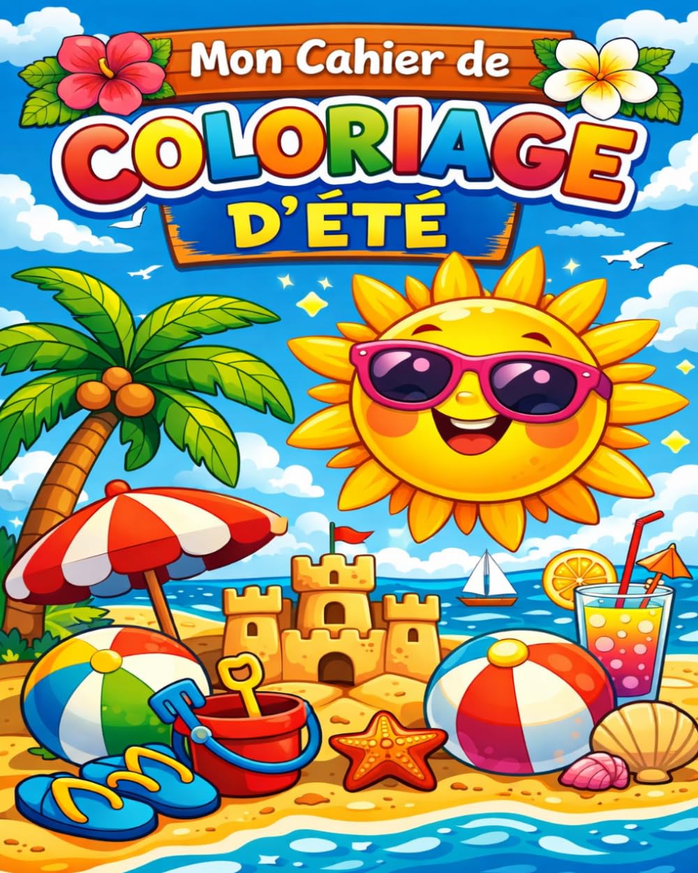 Mon cahier de coloriage d'été (Les saisons à colorier)