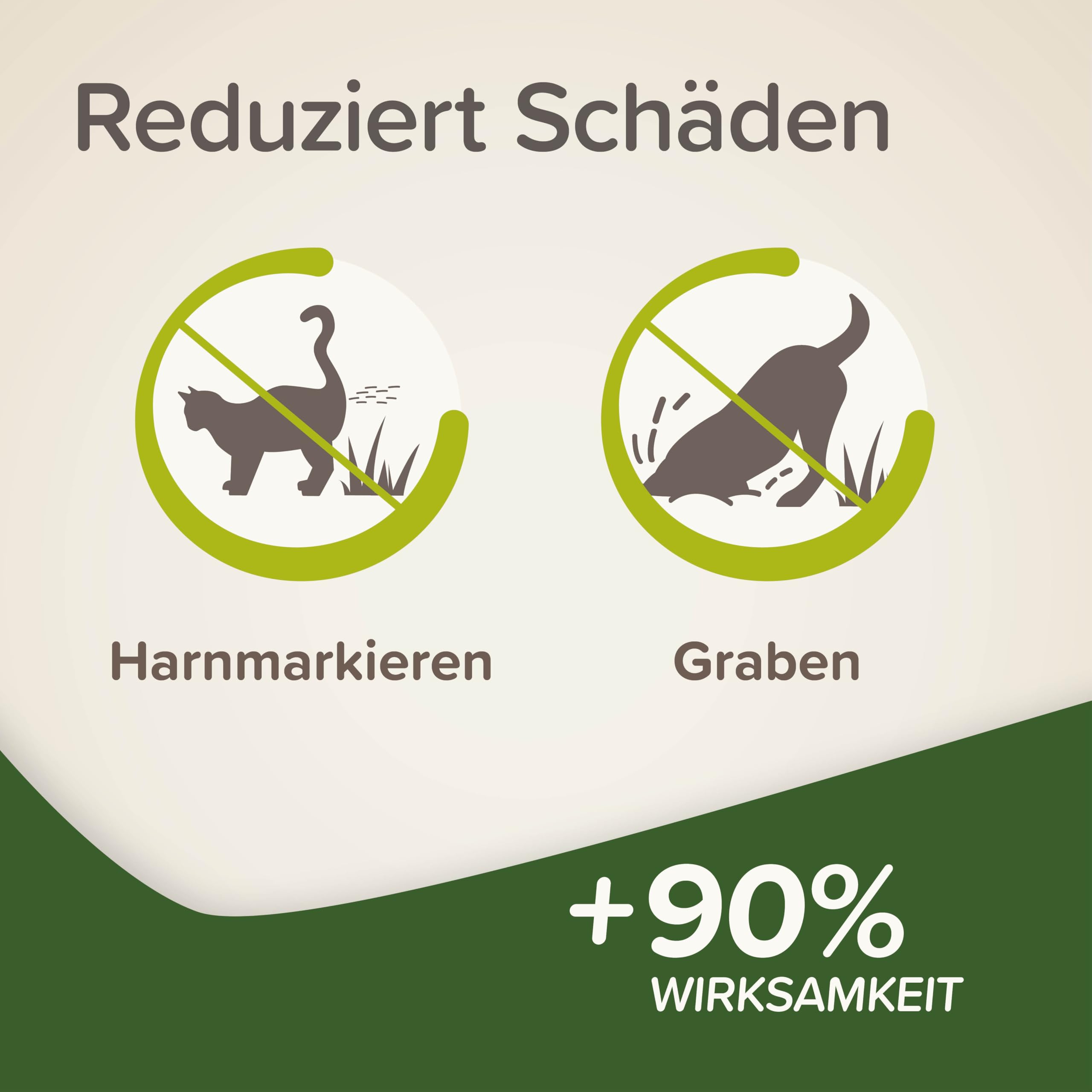 beaphar - Keep Off Fernhalte-Granulat Outdoor - Hält Hunde Und Katzen Von Behandelten Bereichen Fern - Fernhaltemittel - Bis Zu DREI Monate Wirksam - 2X 200 gr
