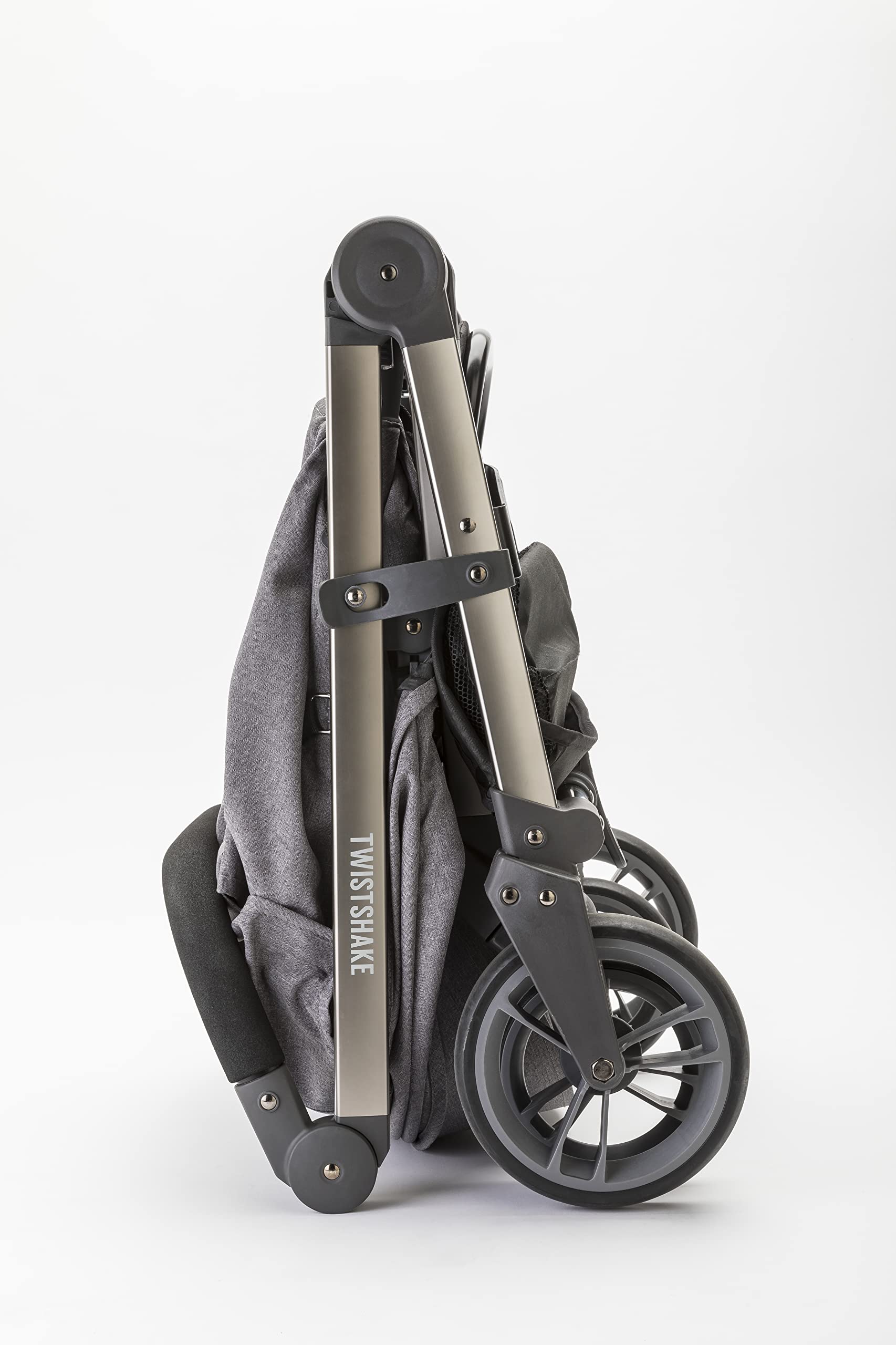 Twistshake 78474, Passeggino Tour pieghevole/0-22 kg/Passeggino sportivo combinato - Grigio