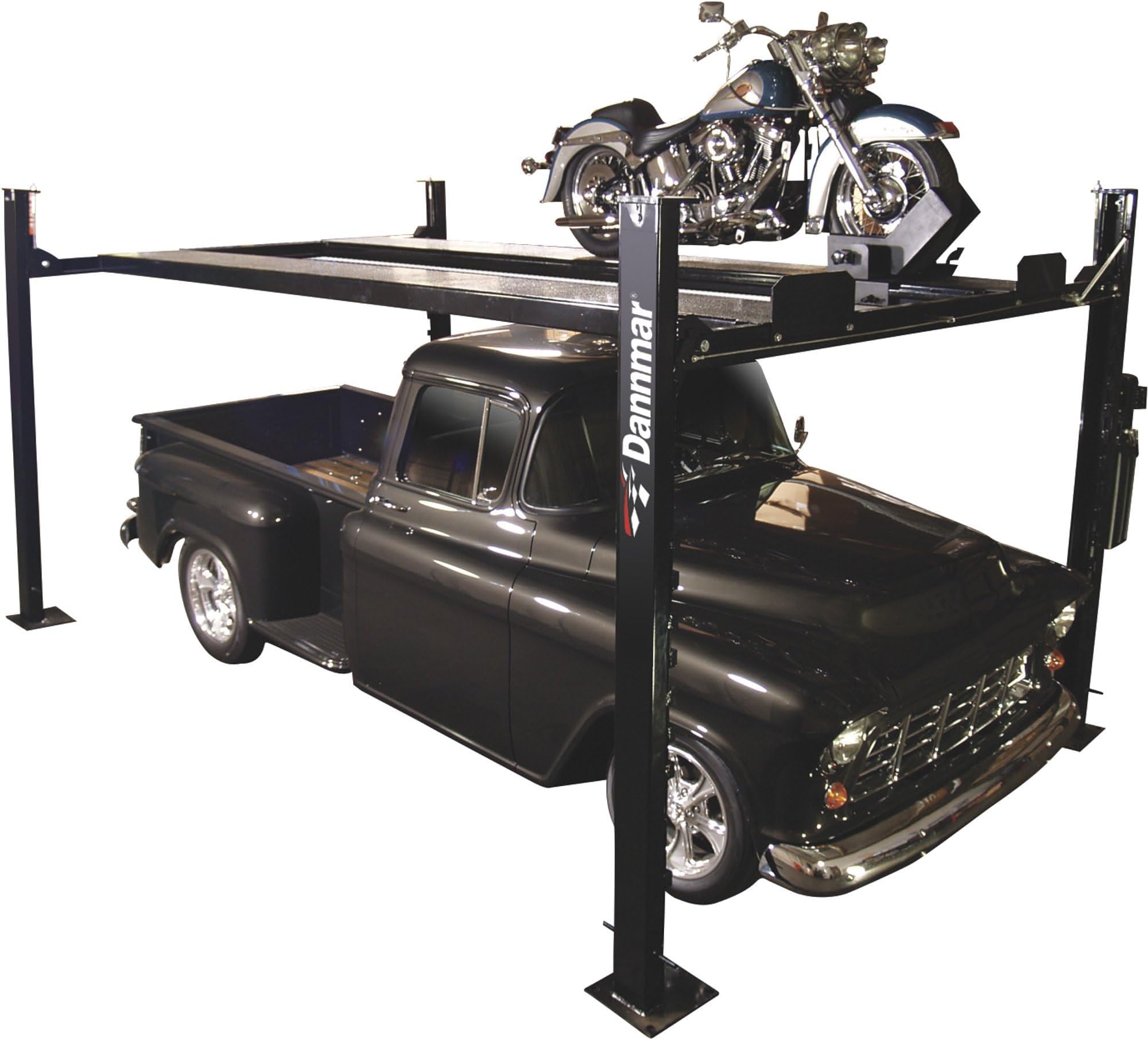 - Dannmar 4-Post Auto Lift - 7000-Lb. Capacity, 85in. Max Rise, Model# Commander 7000X