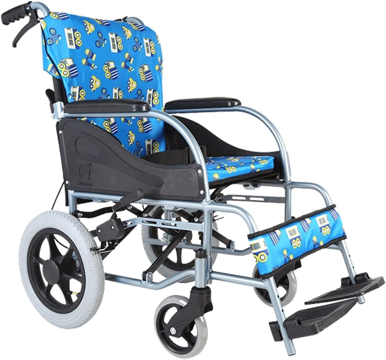 Wheelchair Blue SelfPropelled Wheelchairs Wheelchair Travel Chair Manual Children