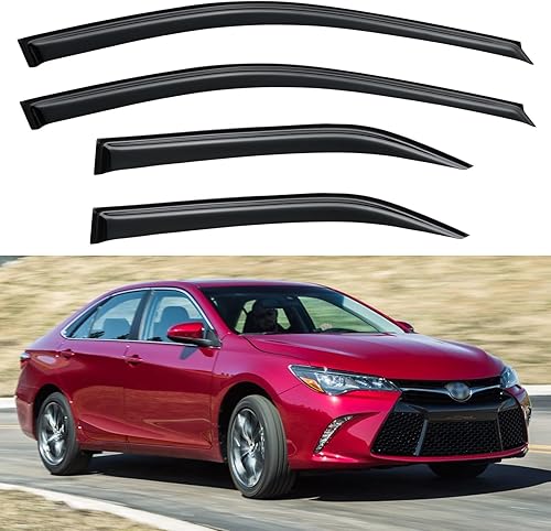 Miniatura 259 de Visores protectores de lluvia para ventana, deflectores de viento de canal exterior