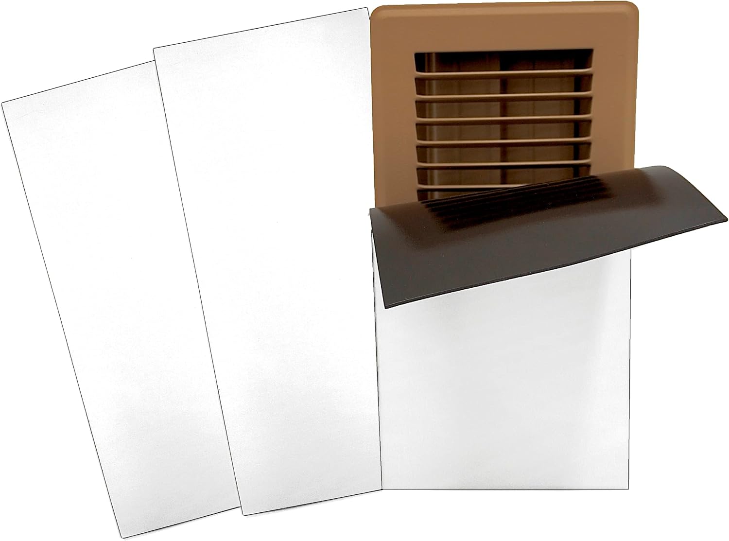 MODERN WAVE - Extra Thick Magnetic Air Vent Covers for Ceiling/Wall/Floor 3-Pack (7.75" x 11.5")