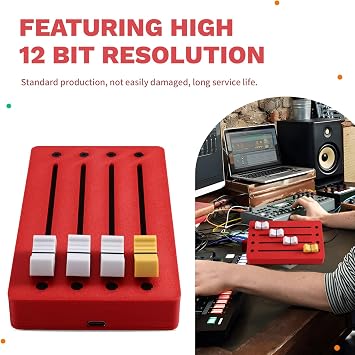 4-Channel MIDI Controller CC Controller Fader