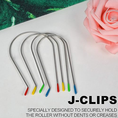 Miniatura 4 de Pinzas para rizadores calientes de repuesto, rodillos de sujeción para rodillos calientes de 1.5 pulgadas