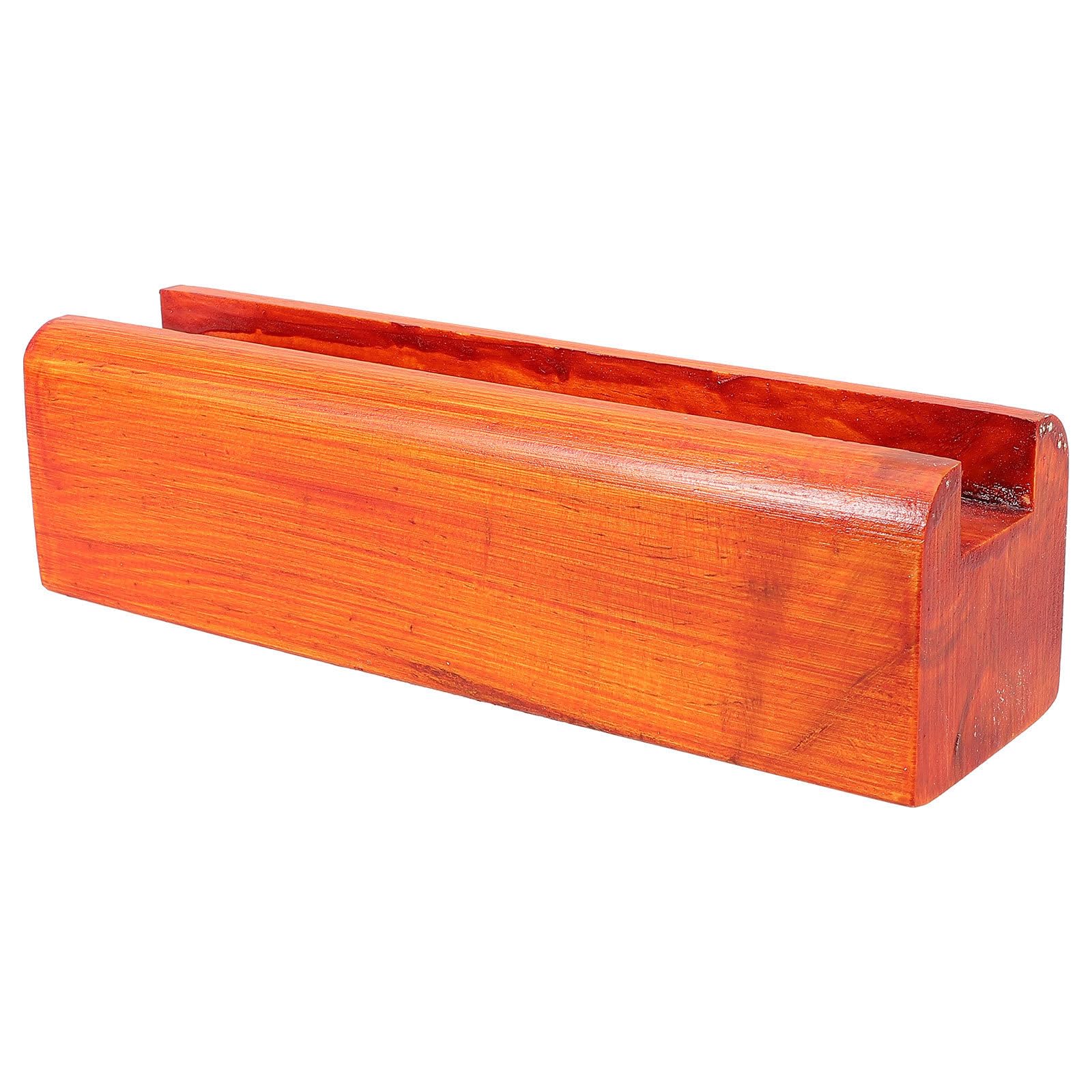 Fente de 3,55cm pour Support de Miroir Pied en Bois Stable et Robuste