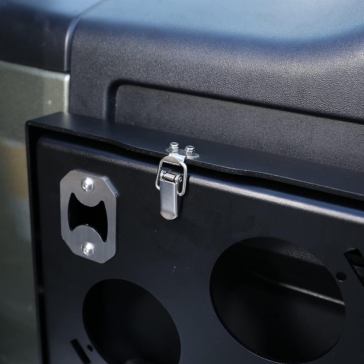 YIWANG Aluminum Alloy Black Car Rear Door Foldable Table Cargo Shelf Storage Tailgate Table for Land Rover Defender 110 2020-2022 : Automotive