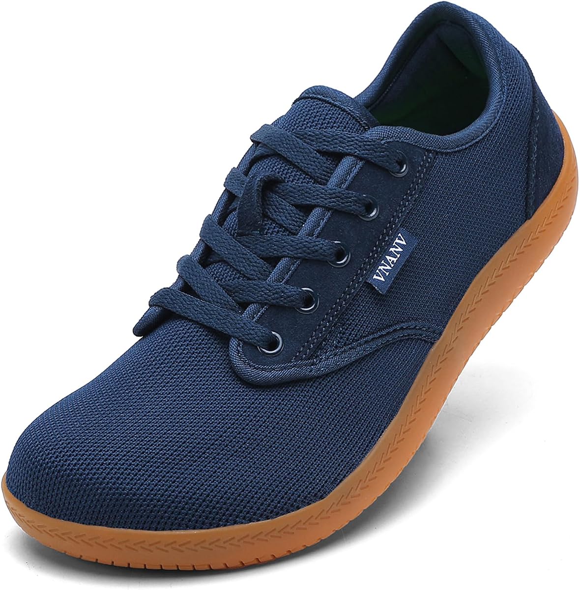 Zapatos descalzos para hombre con puntera ancha | Zapatillas minimalistas Zero Drop para caminar y hacer ejercicio | Calzado de entrenamiento cruzado de malla transpirable | Sensación natural y ligera para el equilibrio y la postura.