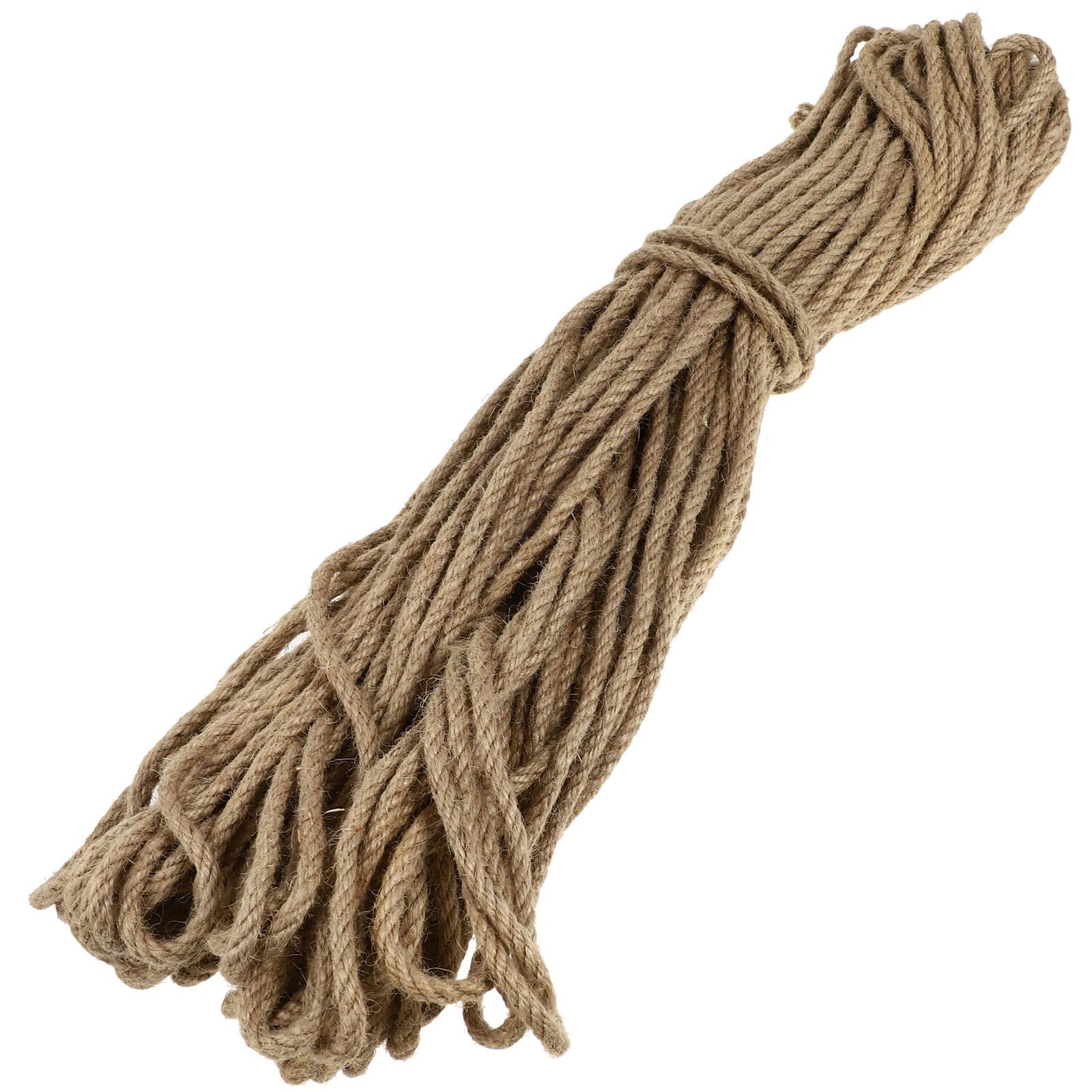 Cuerda de yute natural de gran grosor y ligereza para manualidades en casa