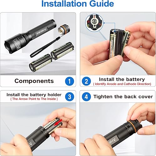 Miniatura 6 de Vansky X7 Pro 365nm UV Light Linternas de luz negra: linterna LED negra linterna ultravioleta profesional detector de orina de mascotas para perros