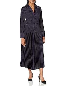 Vince Women's Pintuck Pleated Shirt Dress, XX-Small at
