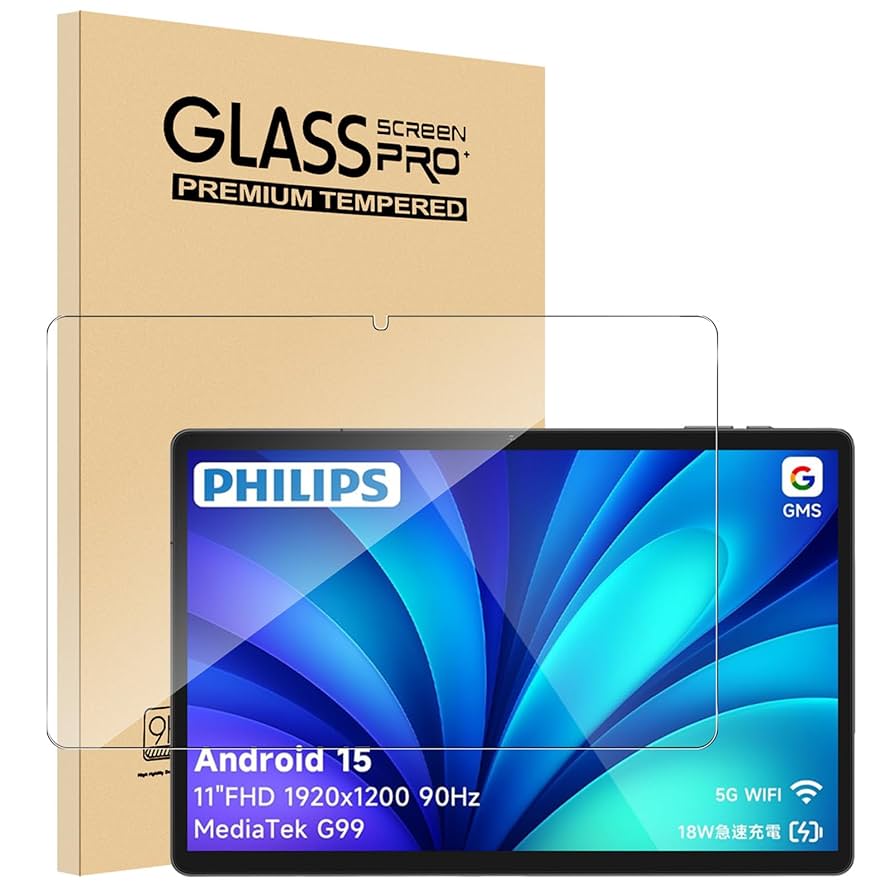 PHILIPS タブレット T8015 】11インチFHD/Android 15/90Hz