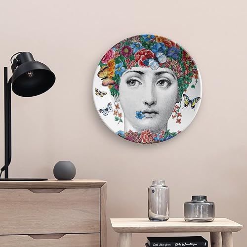 Miniatura 5 de Lina Cavalieri - Placa decorativa de pared, misteriosa placa para colgar en la pared, incluye soporte y gancho de resorte especial, A24, 10 pulgadas