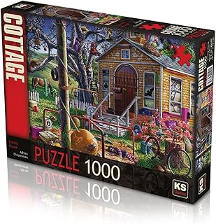 لعبة بازل البيت المعزول 1000 قطعة من كيه اس جيمز، طفل