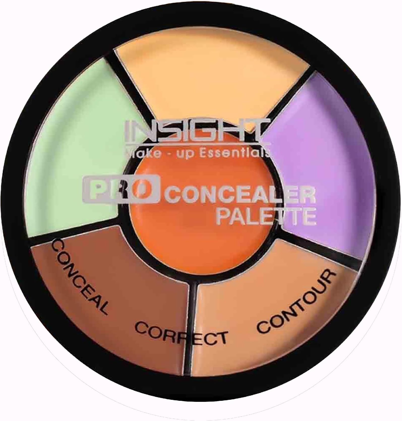 INSIGHT Cosmetics Pro Natural Powder Concealer Palette - Corrector, 15gm