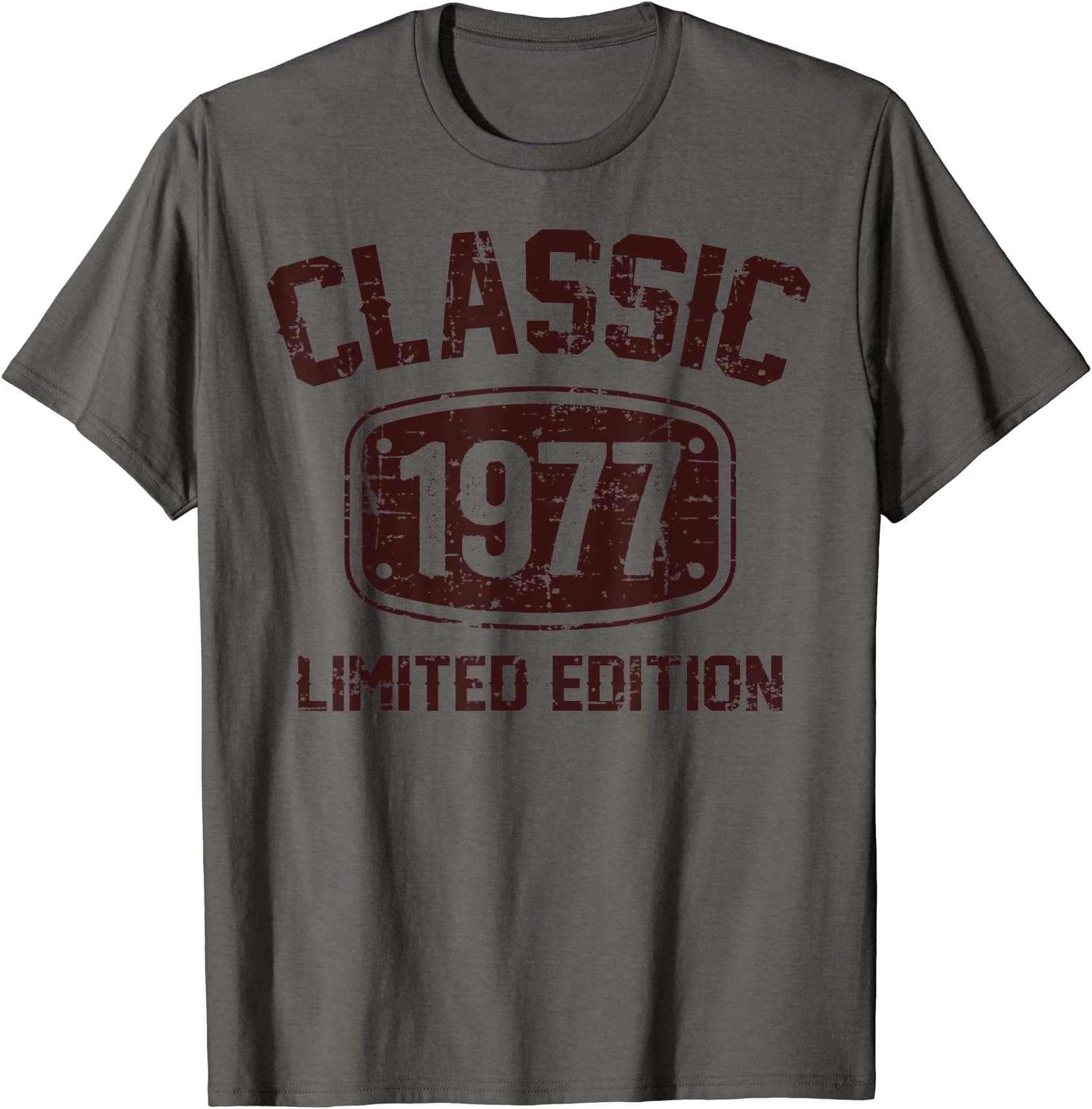 BORN46 Years Old Classic 1977 Limited Edition 46th Birthday T-Shirt