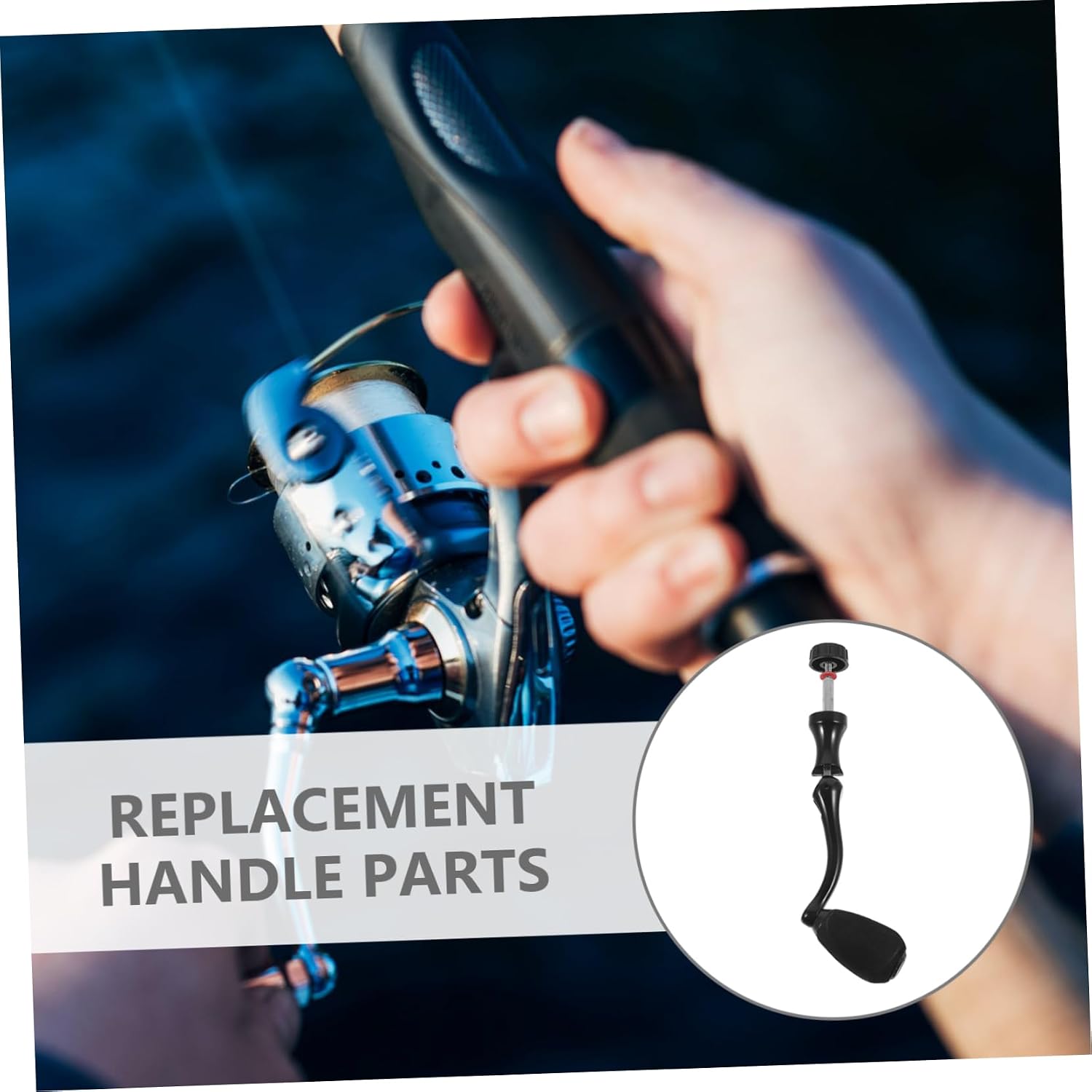 Fishing Reel Replacement Parts Baitcasting Reel Handle Grip Rocker Arm