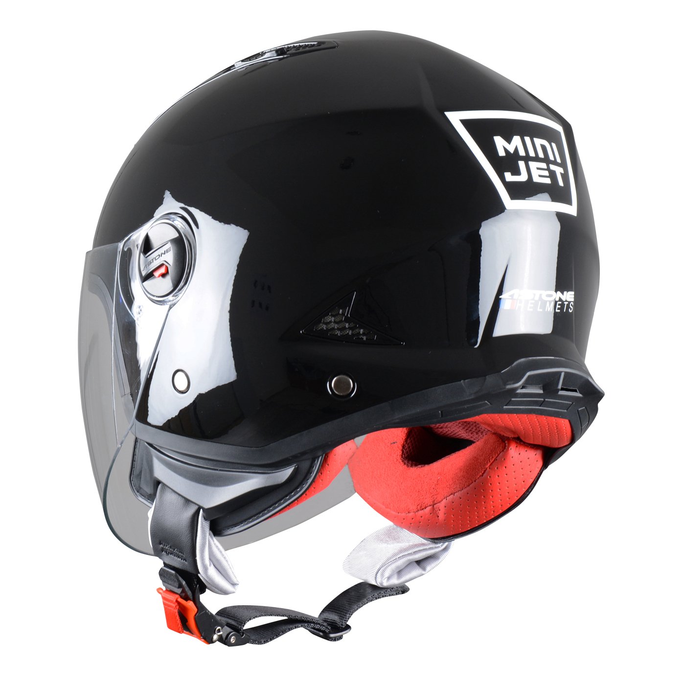 Astone Minim Mini Jet - Casco jet para moto — view 2