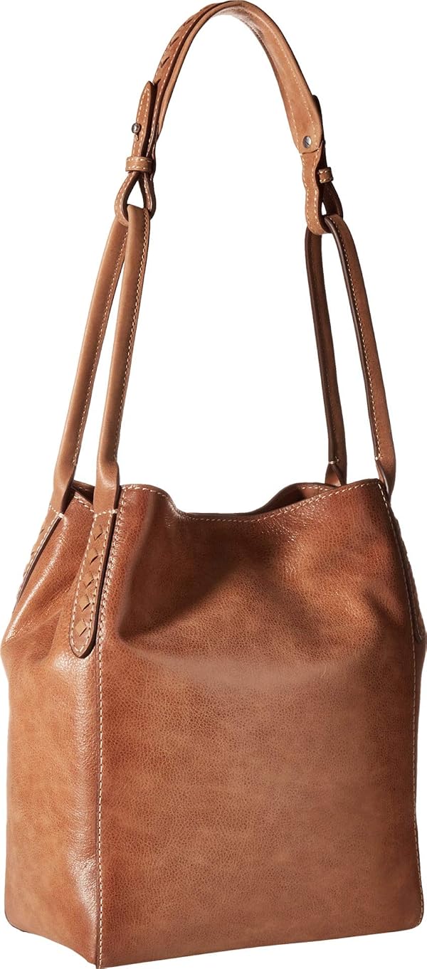 Frye womens Reed Zip Leather hobo handbags, Tan, One Size US by Frye - Image 2