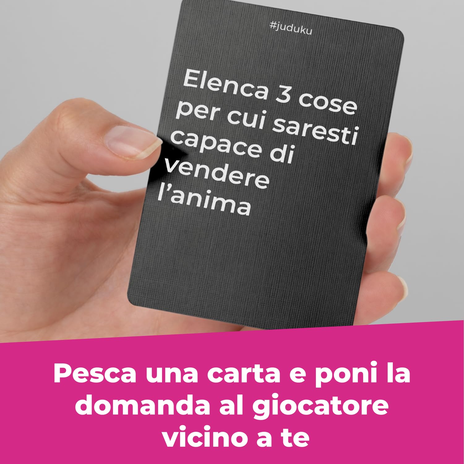 JUDUKU Vizio Capitale - Giochi da Tavolo- Giochi da tavolo adulti ideale per le serate tra amici - Giochi di società - Giochi di Carte