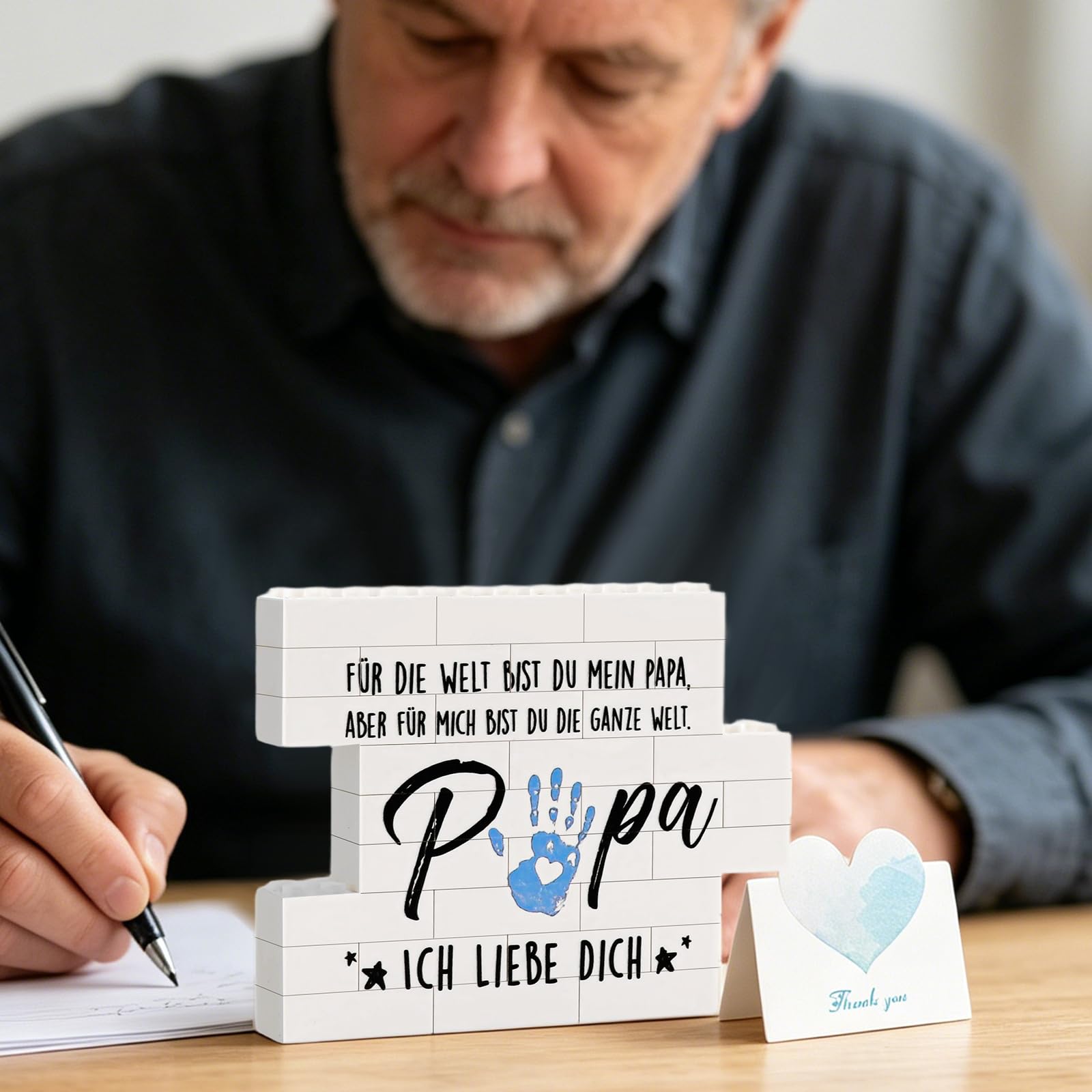 Regalo del día del padre para papá, regalo de cumpleaños para papá, rompecabezas decorativo, cartel de construcción, diseño de rompecabezas, regalo de hija, hijo, para el día del padre, Navidad