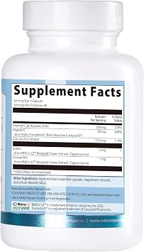 Eye Vitamin-Contains Zinc, Vitamins C, E, Lutein and Zeaxanthin to Support Eye Fatigue, Exposure to Blue Light From Electronics, Presbyopia, Nearsightedness, Dry Eye and Vision Health-90 Capsules