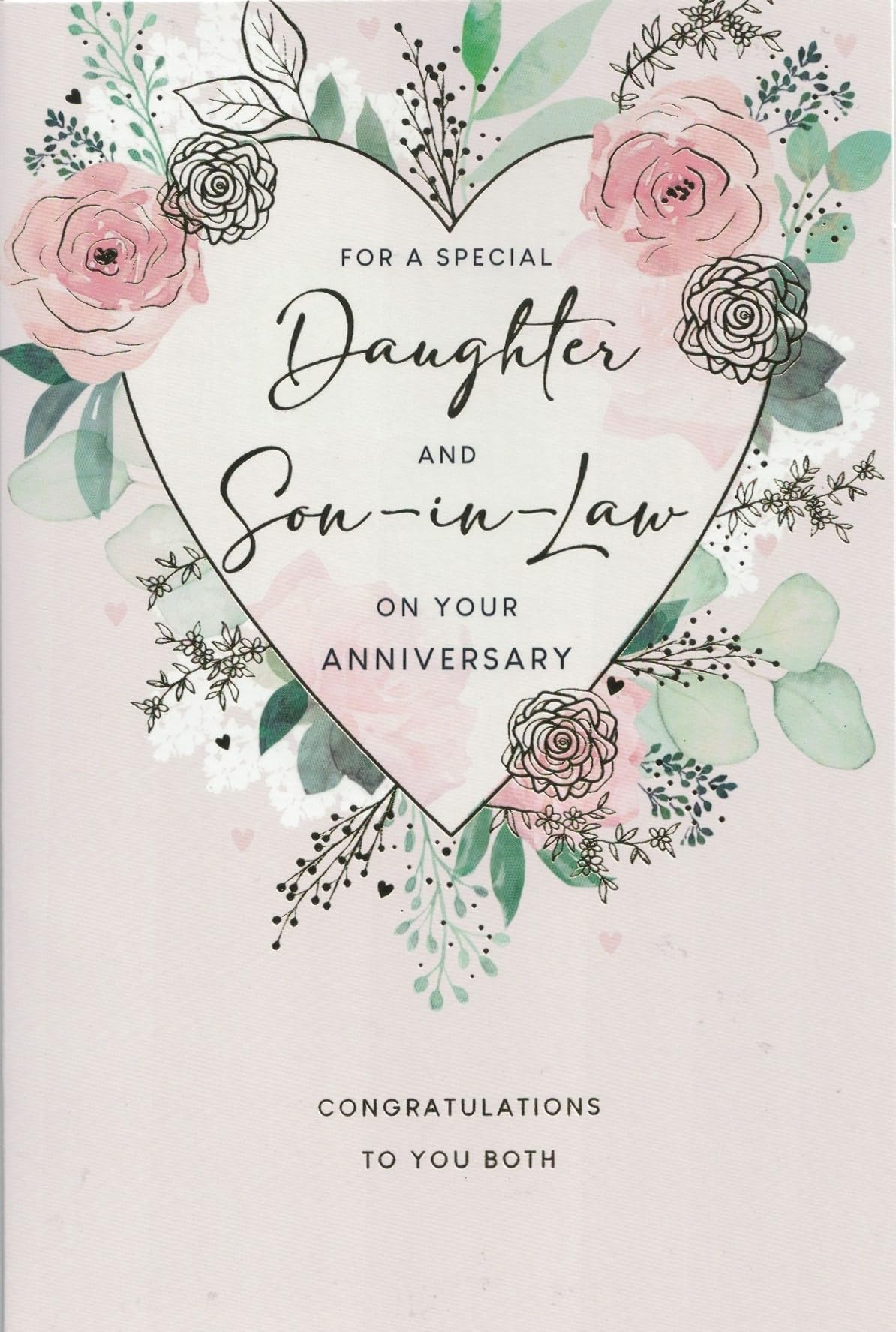 For A Very Special Daughter And son in Law On Your Anniversary Card ...
