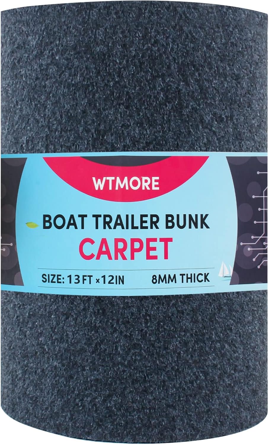 Boat Trailer Bunk Carpet for Boat Trailers 12 inches x 13