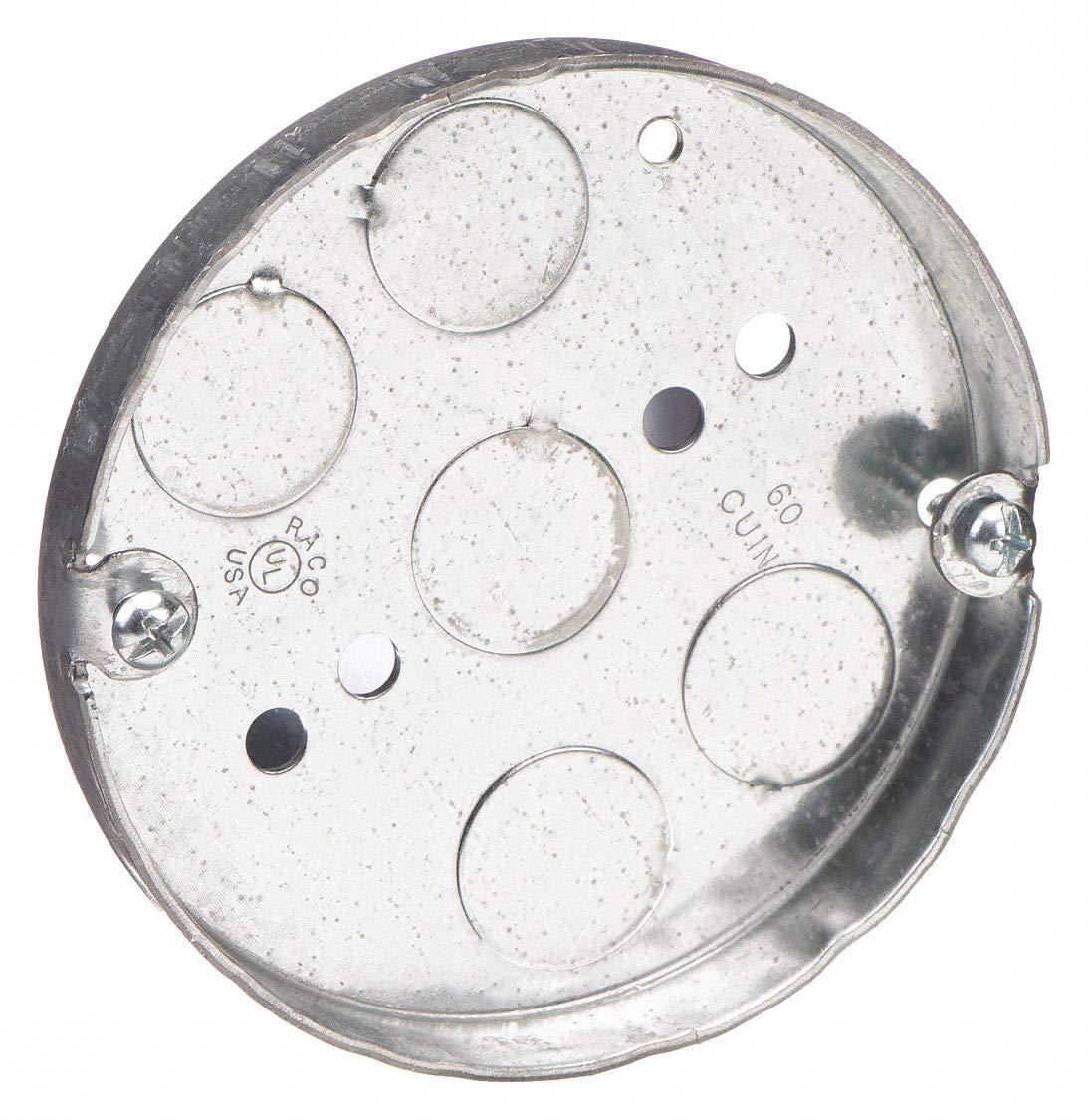 Electrical Box, Round Ceiling Pan, 4X1/2In Office Adhesives And