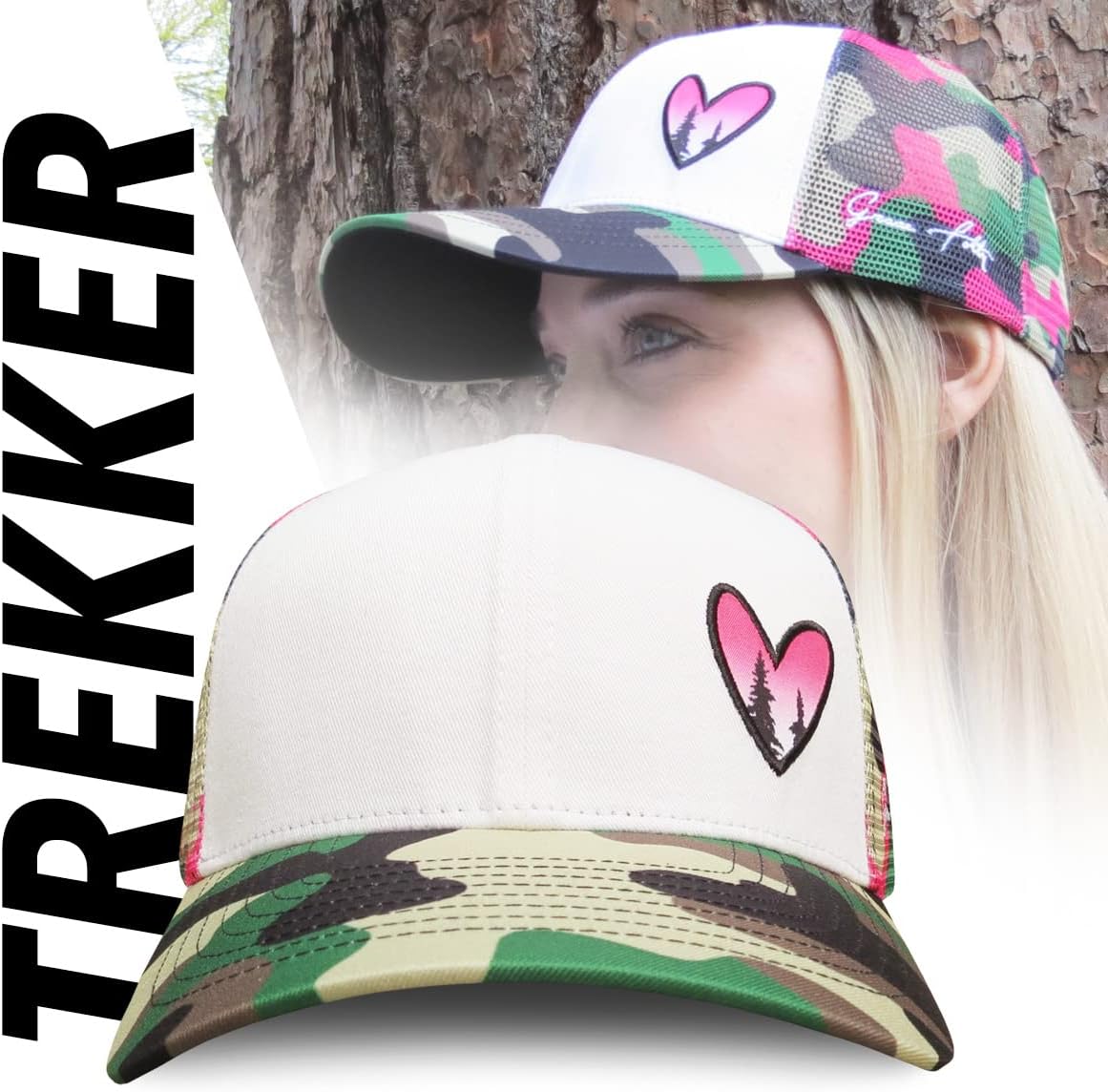 Grace Folly Beach Trucker Hats for Women- Snapback Baseball Cap for Summer - Image 6