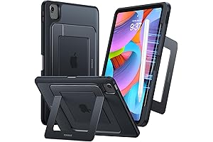 TORRAS Ostand Case for iPad Air 2024, Air 6th/5th/4th Gen, with Invisible...