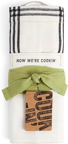 Miniatura 2 de DEMDACO Delantal de cocina de algodón brillante y alegre, talla única