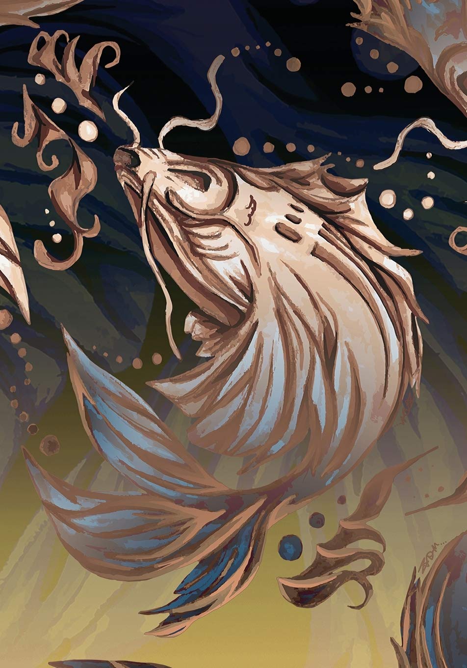 Yearless Weekly Planner - Tan Koi Fish: (7 x 10) Including: 2020, 2021, & 2022 Calendars (Creative Art Organizer) Paperback – 1 Oct. 2019