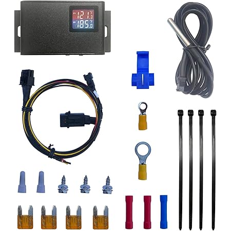 Adjustable Car Fan Controller, LITROK Digital Temperature Control Switch