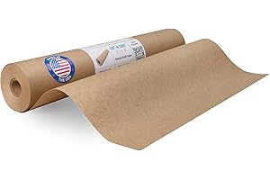 IDL 18" x 2160" Kraft Paper Roll for Packing, Crafting, and Protection
