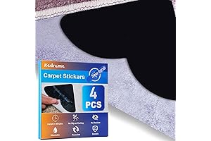 4-Pack Carpet Sticky Plastic: The Ultimate Rug Gripping Solution