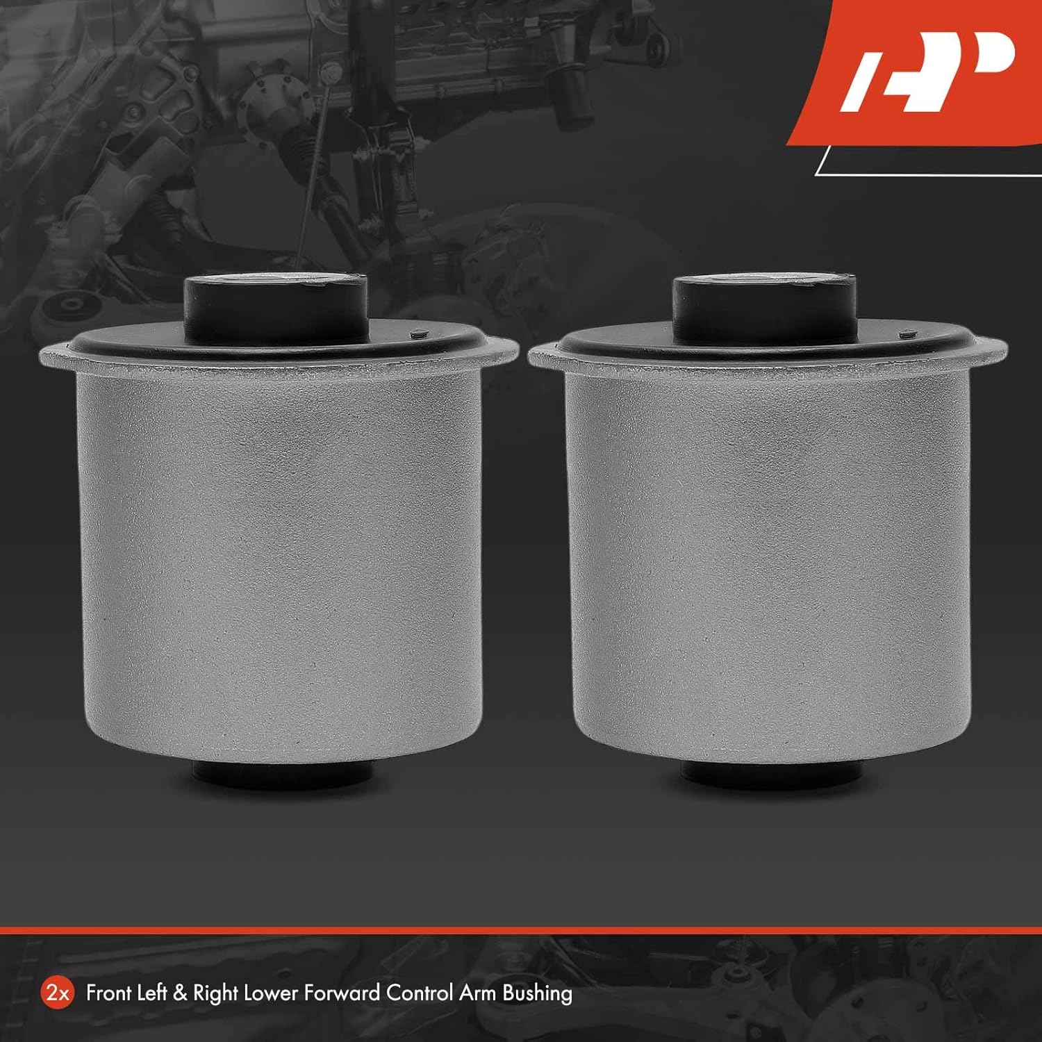 A-Premium 2 x Front Lower Control Arm Bushing Kit, Compatible with Jeep XJ Series Cherokee 1999 2000 2001