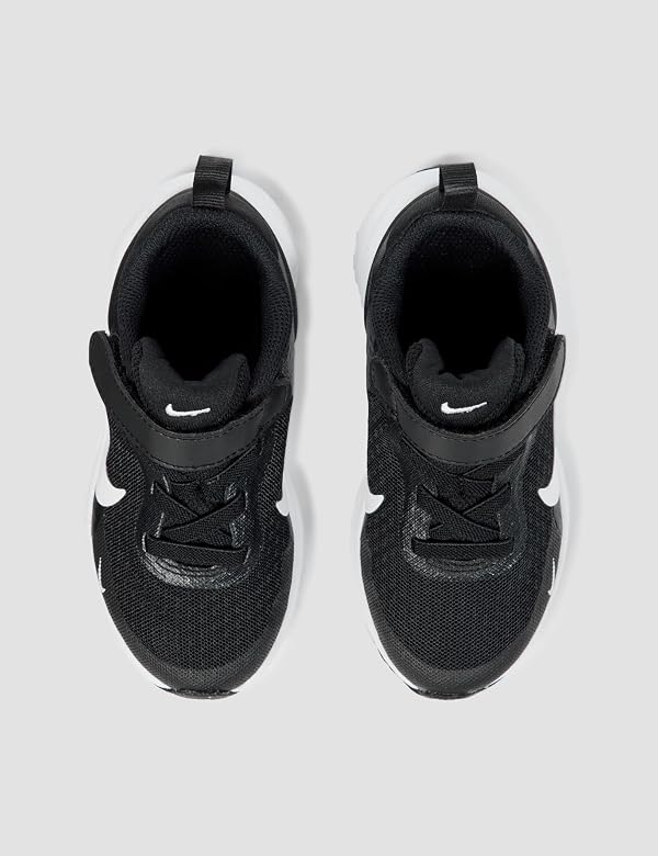 Nike Little Kid's Revolution 7 Running Shoes, Black/White-White, 10C by Nike - Used condition - Image 4