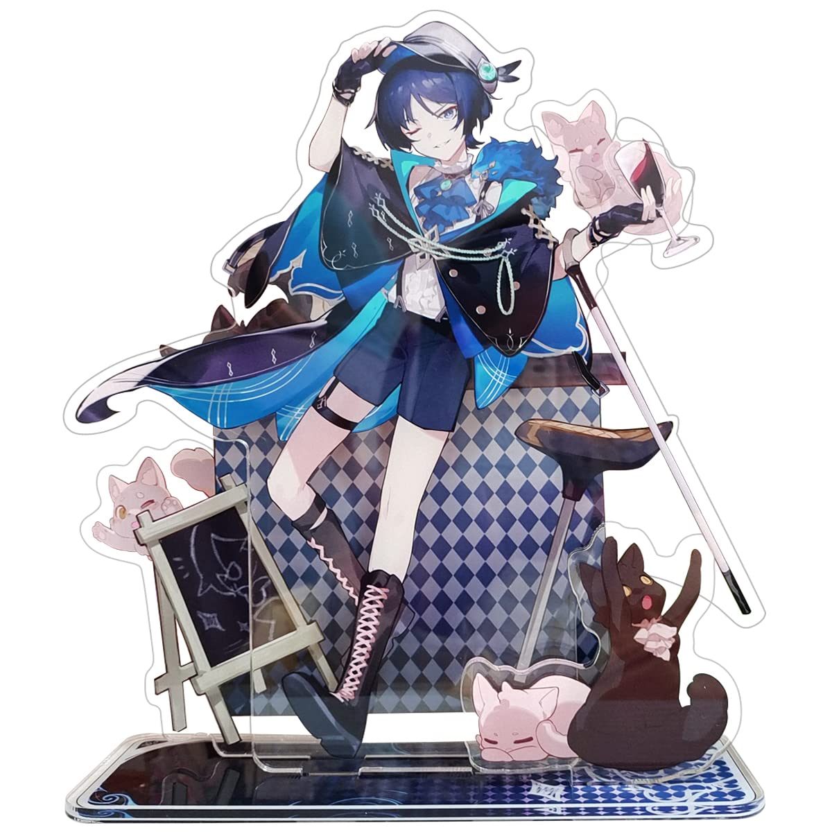 Amazon.co.jp: 原神 アクリルスタンド 放浪者 散兵 国崩 アクスタ