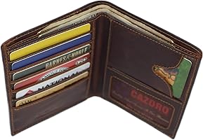 Amazon.com: CAZORO RFID Blocking Vintage Leather Large Hipster